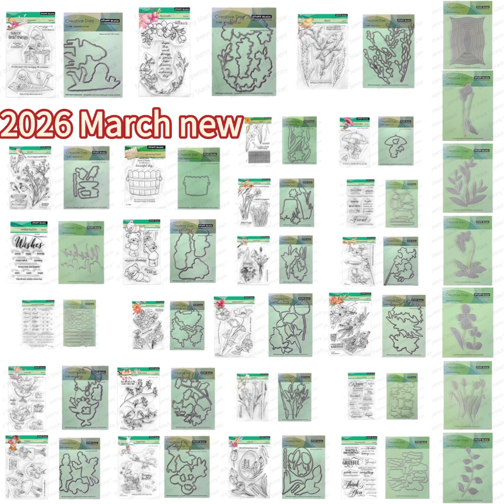 Tap Die Set - Nowe 2026 Marzec Metalowe Personalizowane Wykrojniki