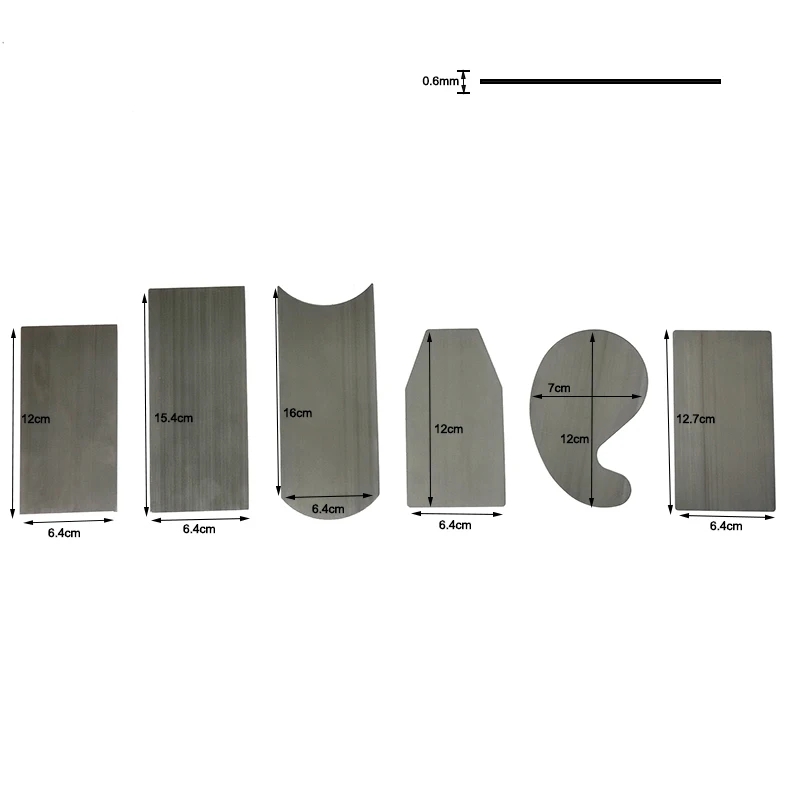 Zestaw skrobaków do drewna, po – Card Scraper Cabinet recenzja i cena