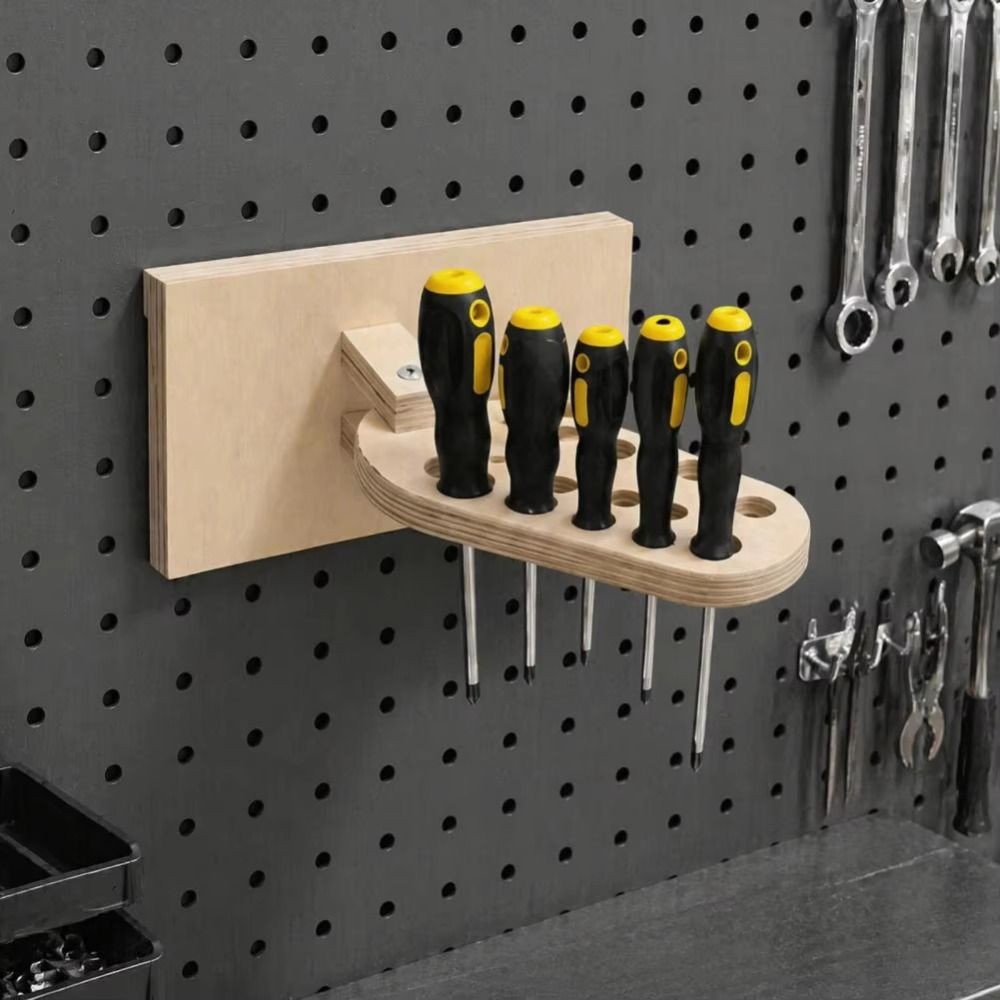 Wieszak na śrubokręty montowan – Workshop Tools Wood recenzja i cena