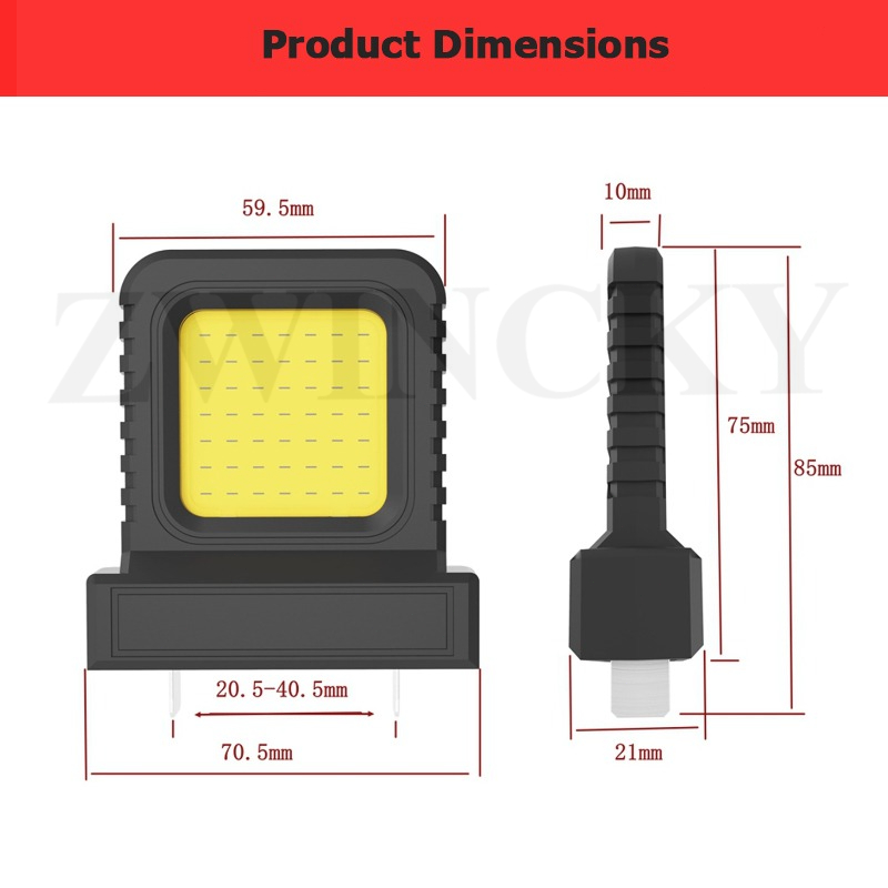 Lampa robocza LED do akumulato – Common Tools In Workshop recenzja i cena