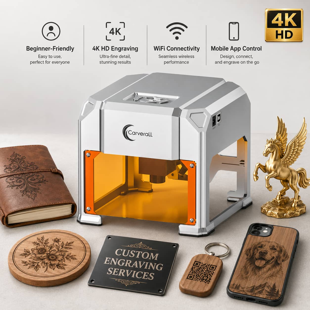 Laserowa grawerka Carverall, K – Workshop Tools Wood recenzja i cena